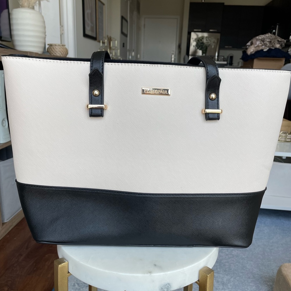 Elim & Paul dual tome tote purse
